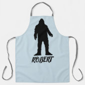 SASQUATCH BIGFOOT CUSTOM PERSONALISIERT MENTES SCH SCHÜRZE (Vorderseite)