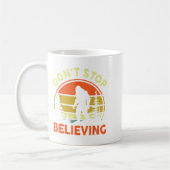 Sasquatch Bigfoot Don't Stop Believing Funny Bigfo Kaffeetasse (Links)