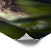 Sasquatch, Bigfoot, Fantasy Art, Urban Myth Poster (Ecke)