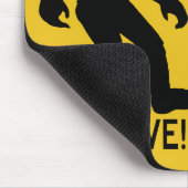 Sasquatch (Bigfoot) Glaube 2025 Kalender Mousepad (Ecke)
