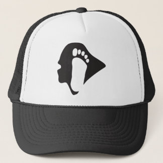 Sasquatch/Bigfoot-Hut Truckerkappe