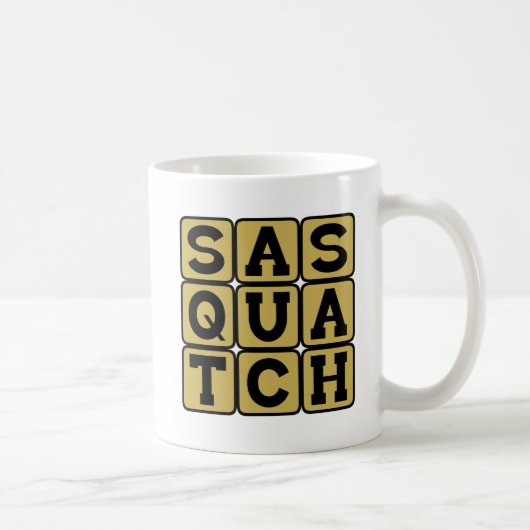 Sasquatch, Bigfoot Kaffeetasse (Rechts)