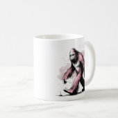 Sasquatch Bigfoot Kaffeetasse (VorderseiteRechts)