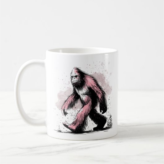 Sasquatch Bigfoot Kaffeetasse (Links)