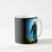 Sasquatch Bigfoot Kaffeetasse (VorderseiteRechts)