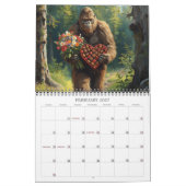 Sasquatch Bigfoot-Kalender Kalender (Feb 2027)