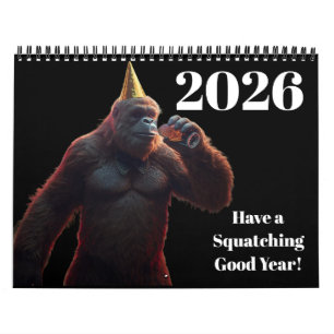 Sasquatch Bigfoot-Kalender Kalender