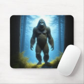 Sasquatch Bigfoot Mousepad (Mit Mouse)