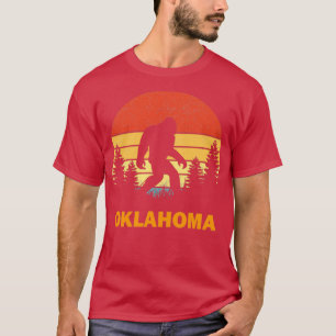 Sasquatch Bigfoot Oklahoma T-Shirt