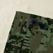 Sasquatch Bigfoot Silhouette Squatchin Strandtuch (Beispiel)