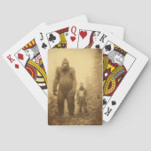 Sasquatch/Bigfoot Spielkarten, Cryptids Spielkarten (Rückseite)
