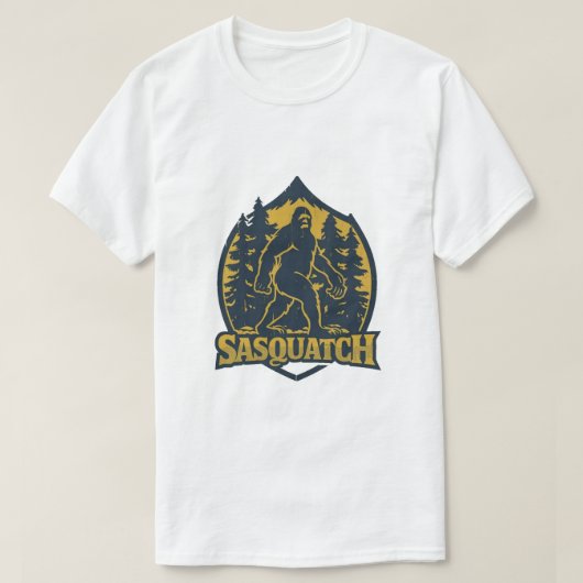 Sasquatch Bigfoot T-Shirt (Design vorne)