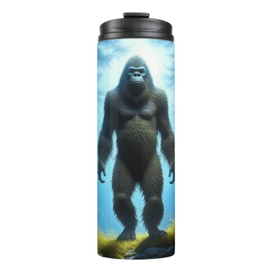 Sasquatch Bigfoot Thermosbecher (Vorderseite)