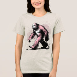 Sasquatch Bigfoot  Tri-Blend Shirt