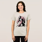 Sasquatch Bigfoot  Tri-Blend Shirt (Vorderseite voll)