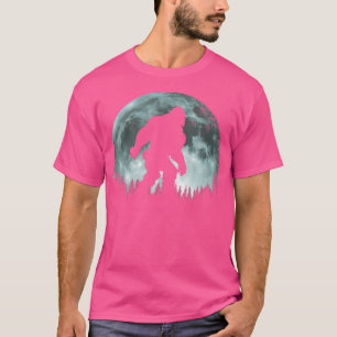 Sasquatch Bigfoot Wandern T-Shirt