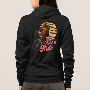 Sasquatch Bike Ride Waldabenteuer Hoodie