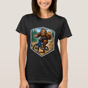 Sasquatch BMX-Fahrradfahrer Big-Foot Shaka Freesty T-Shirt