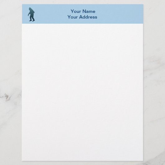 Sasquatch Briefbogen (Vorderseite)