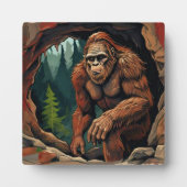 Sasquatch Cave Fotoplatte (Vorderseite)