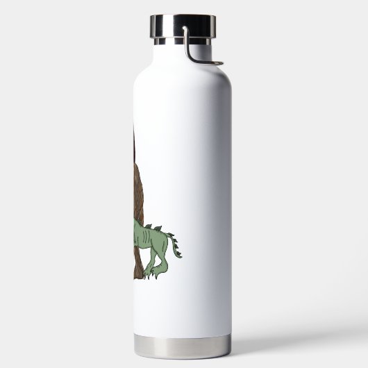 Sasquatch, Chupacabra und Mothman Trinkflasche (links)