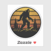 Sasquatch Custom-Cut Vinyl Stickers Aufkleber (Blatt)