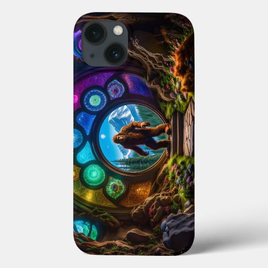 Sasquatch Dimensions Portal Case-Mate iPhone Hülle (Rückseite)