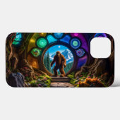Sasquatch Dimensions Portal Case-Mate iPhone Hülle (Rückseite (Horizontal))