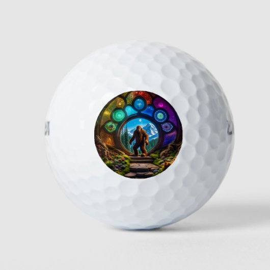 Sasquatch Dimensions Portal Golfball (Vorderseite)