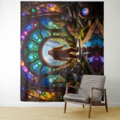 Sasquatch Dimensions Portal Wandteppich (Beispiel)