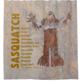 Sasquatch Duschvorhang