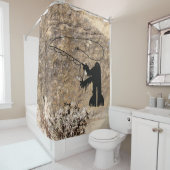Sasquatch Duschvorhang (Beispiel)
