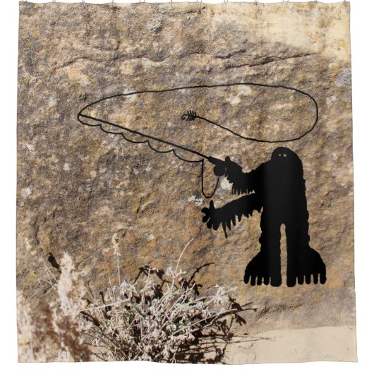 Sasquatch Duschvorhang (Vorderseite)