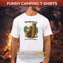 Sasquatch echtes Camping