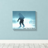 Sasquatch Encounter Leinwanddruck (Insitu (Holzboden))