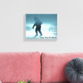 Sasquatch Encounter Leinwanddruck (Insitu (Wohnzimmer))