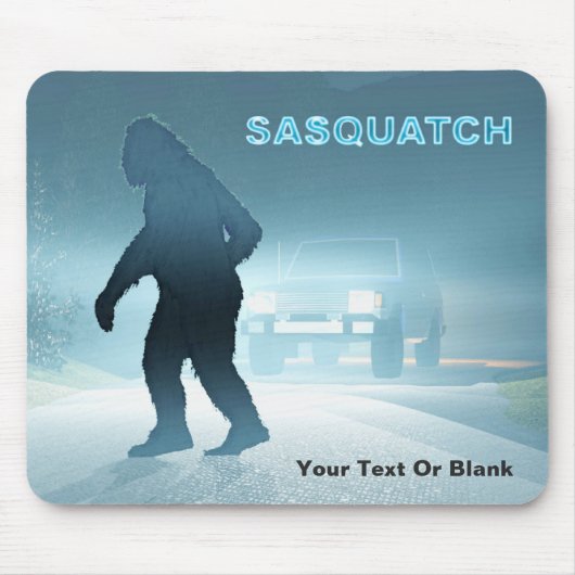 Sasquatch Encounter Mousepad (Vorne)