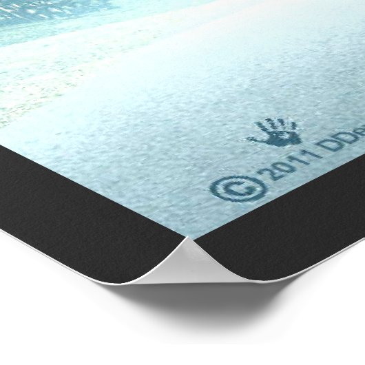 Sasquatch Encounter Poster (Ecke)