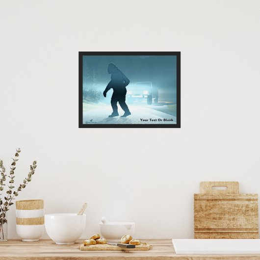 Sasquatch Encounter Poster (Küche)