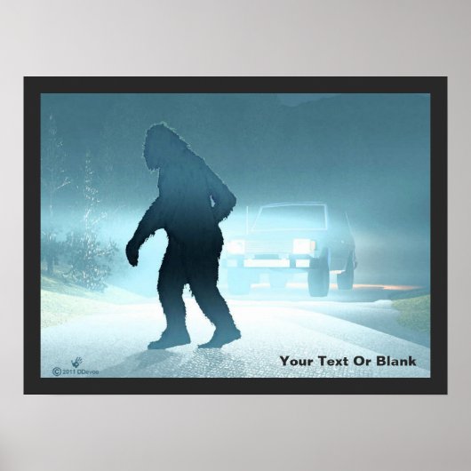 Sasquatch Encounter Poster (Vorne)