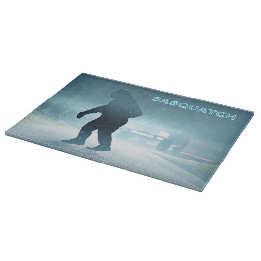 Sasquatch Encounter Schneidebrett (Ecke)