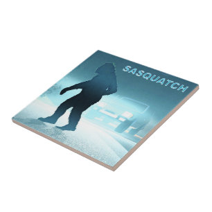 Sasquatch Encounter Tile Fliese