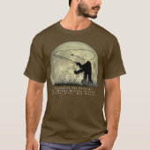 Sasquatch Fischen New Mexico T - Shirt (Vorderseite)