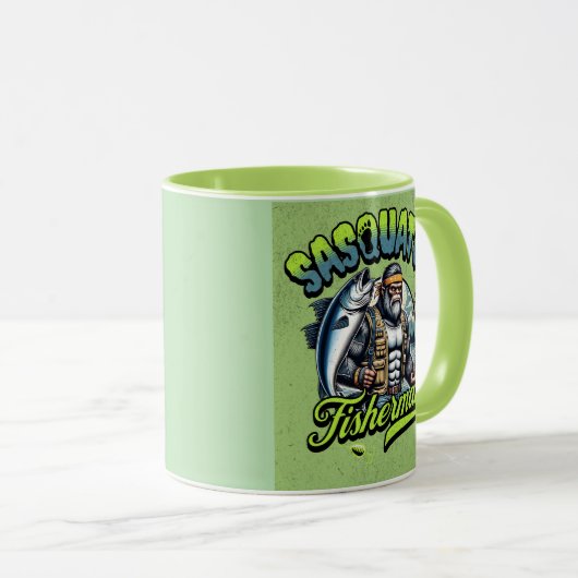 Sasquatch Fischer Tasse (VorderseiteRechts)