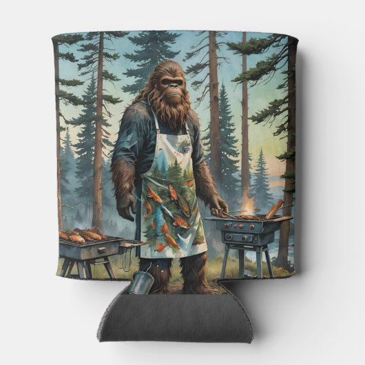 Sasquatch Fish Grillmaster Vater Dosenkühler (Rückseite)