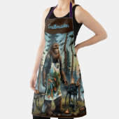 Sasquatch Fish Grillmaster Vater Schürze (InSitu)