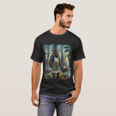 Sasquatch Fish Grillmaster Vater T-Shirt (Vorne ganz)