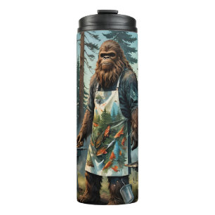 Sasquatch Fish Grillmaster Vater Thermosbecher