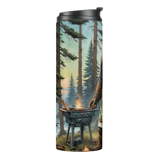 Sasquatch Fish Grillmaster Vater Thermosbecher (Nach links gedreht)