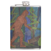 Sasquatch Flachmann (Vorderseite)